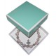 Elastic Moonstone Bracelet with Cross mm.9 Bead Pink Gift Boxed