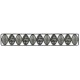 Stainless Steel Miraculous Bracelet cm.2.5x18 - 1"x7"
