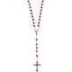 Rose Scented Wood Rosary mm.6