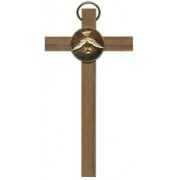 Confirmation Cross Dove Gold Plated cm.10- 4"