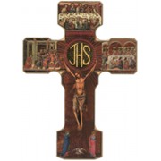 Eucharistic Cross cm.24.5 - 9 3/4"
