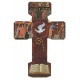Croix du Saint-Esprit avec feuille d'or cm.13 - 5"