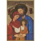 Icon Holy Family Plaque cm.15.5x10.5 - 6"x4"