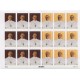 18 pegatinas de Papa Francisco cm.12x16 - 5 "x6"