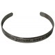 Stainless Steel Bracelet "LOVE IS PATIENT LOVE IS KIND" Gift Boxed