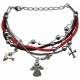 Charm Bracelet (Cross, Dove, Angel) Gift Boxed
