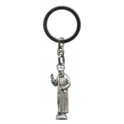 Padre Pio Key-chain mm.40 - 1 3/4"