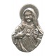 Immaculate Heart of Mary Lapel Pin Pewter mm.21- 3/4"
