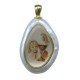 Boy Communion Imitation Mother of Pearl Pendent mm.30 - 1 1/4"