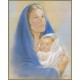 Plaque de Mère et l'Enfant cm.25.5x20.5 - 10 "x8 1/8"