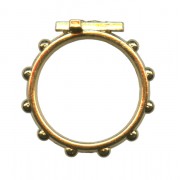 Rosary Ring Gold Plated mm.16- 5/8"
