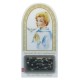 Confirmation Set in English for a boy mm.120x60 -4 3/4"x2 1/4" with Rosary RL21MA-3 (Black)
