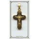 Crucifix Two Tone Pendent Individually Wrapped mm.30 - 1"