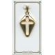 Cross Pendant Gold Plated mm.25 - 1"