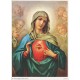 Immaculate Heart of Mary Print cm.19x26 - 7 1/2"x 10 1/4"