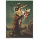 St.Francis Cross Print cm.19x26 - 7 1/2"x 10 1/4"