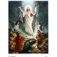 Affiche de la Résurrection cm.19x26 - 7 1/2 "x 10 1/4"