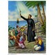 St.Francis Saverio Print cm.19x26 - 7 1/2"x 10 1/4"