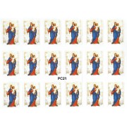 Our Lady Helper of Christians 18 Stickers cm.12x16 - 5"x6"