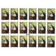 St.Rita 18 Stickers cm.12x16 - 5"x6"