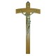 Rovere Crucifix with Silver Plated Corpus cm.25 - 9 3/4"