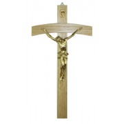 Rovere Crucifix with Gold Plated Corpus cm.25 - 9 3/4"
