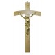 Rovere Crucifix with Gold Plated Corpus cm.25 - 9 3/4"