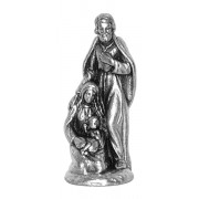 Holy Family Pocket Statuette mm.40- 1 1/2"