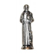 St.Francis Pocket Statuette mm.40- 1 1/2"