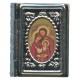 Metal Box Booklet Small Holy Family cm.5x4- 2"x 1 3/4"