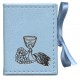 Mini Communion Book Box Velvet Blue cm.7x5.5 - 2 3/4"x2 1/4"