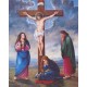 De alta calidad del cartel de la crucifixión cm.20x25- 8 "x10"