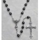 Communion Moonstone Rosary Simple Link 5mm Steel