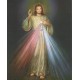 Divine Mercy High Quality Print with Gold cm.20x25- 8"x10"