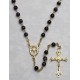 Communion Moonstone Rosary Gold Plated Simple Link 5mm Turtle