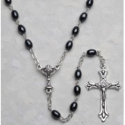 Communion Moonstone Rosary Chalice Simple Link 5mm Steel