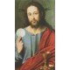 La carte sainte de Jésus et la communion cm.7x12 - 2 3/4 "x 4 3/4"