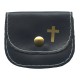 Small Rosary Pouch Blue cm.7x5- 2 3/4" 2 1/4"