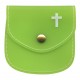 Rosary Pouch Green cm.8x8 - 3 1/4" x 3 1/4"
