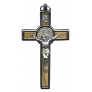 St.Benedict Crucifix Silver Plated cm.12.8 - 5"