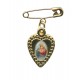 Immaculate Heart of Mary Lapel Pin mm.19 - 3/4"