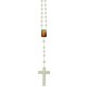 St.Joseph Plastic Cord Rosary Luminous mm.5