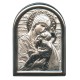 Perpetual Help Plaque with Stand Mother of Pearl Frame cm.6x4.5 - 2 1/4"x 1 3/4"