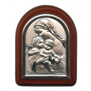 http://www.monticellis.com/2573-2755-thickbox/mother-and-child-with-guardian-angel-plaque-with-stand-brown-frame-cm-6x7-2-1-4x2-3-4.jpg