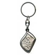 Keychain of Mother and Child with Guardian Angel