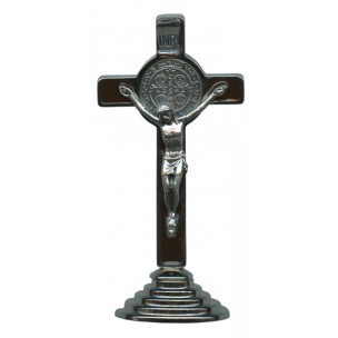 http://www.monticellis.com/2687-2869-thickbox/stbenedict-crucifix-enamelled-rhodium-finish-with-base-cm9-3-1-2.jpg