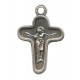 Mère Theresa croix faite de métal oxydé mm.19-3/4"
