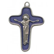 Enamelled Mother Theresa Cross Oxidized Metal mm.34 - 1 1/4"