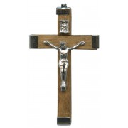 Wood Crucifix Natural mm.45 - 1 3/4"