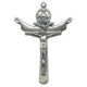 Crucifix Oxidized Metal mm.55- 2 1/4"